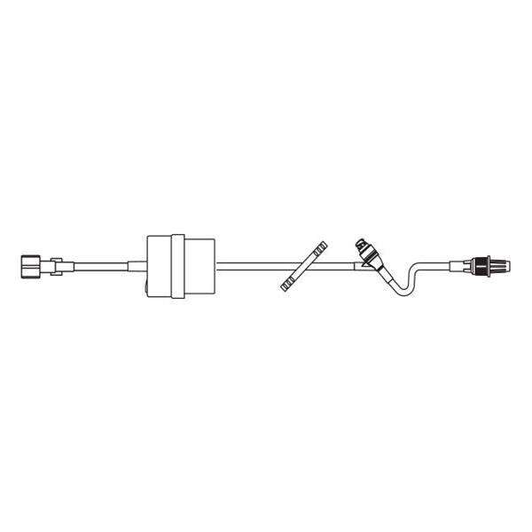 IV Extension Set Continu-Flo 19 M LL Adptr/Clr Spk/Grav 48/Ca